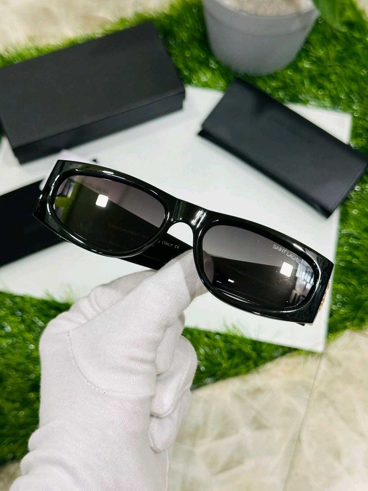 YSL Saint Laurent Black Sunglasses