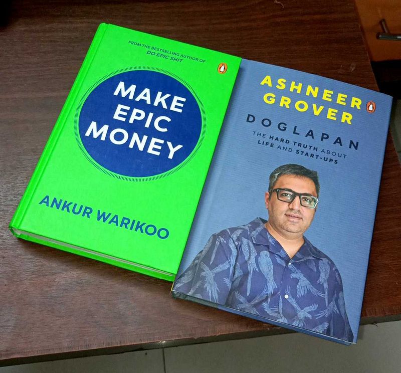 Ankur Warikoo &amp; Ashneer Grover Hardcover Books