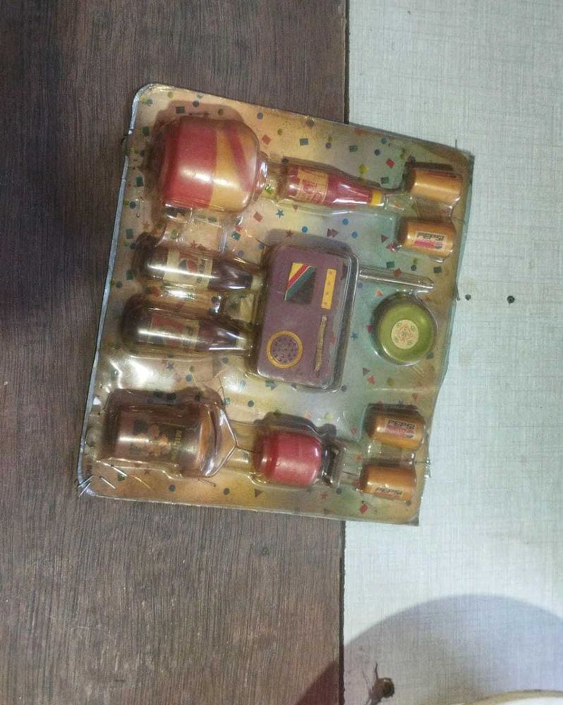 Vintage Toy Kitchen Playset