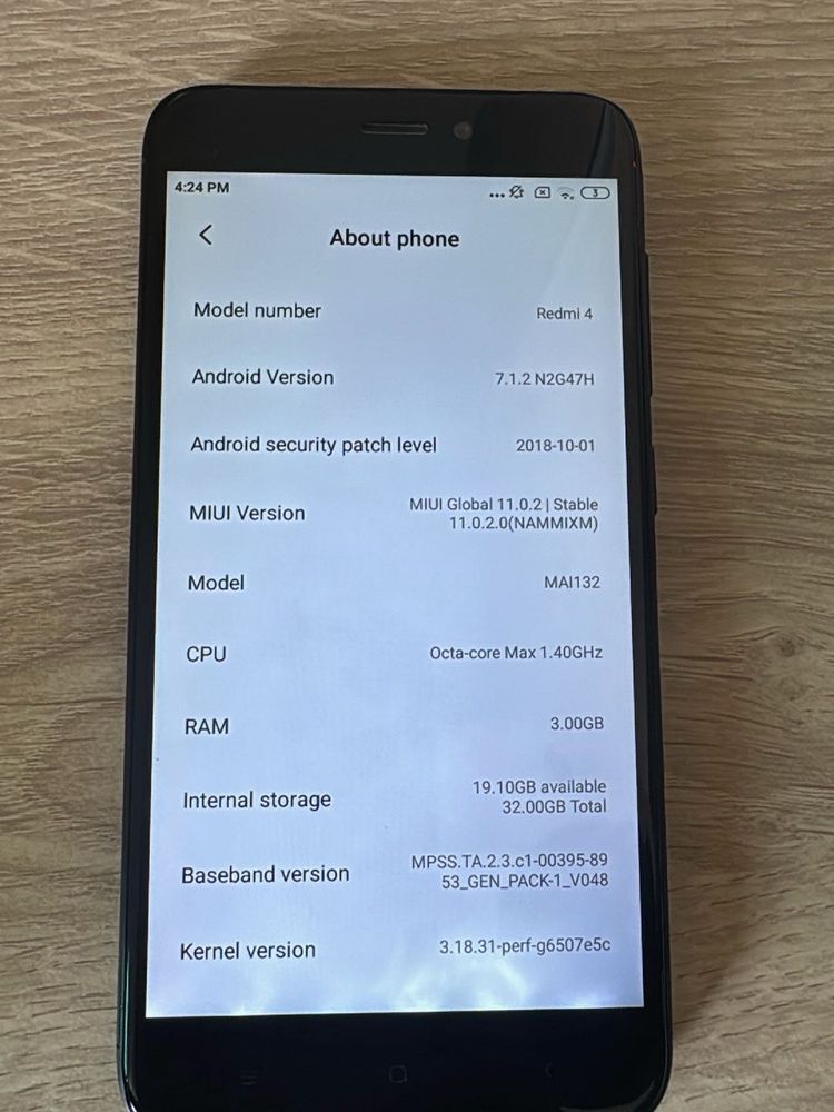 MI Mobile Used!