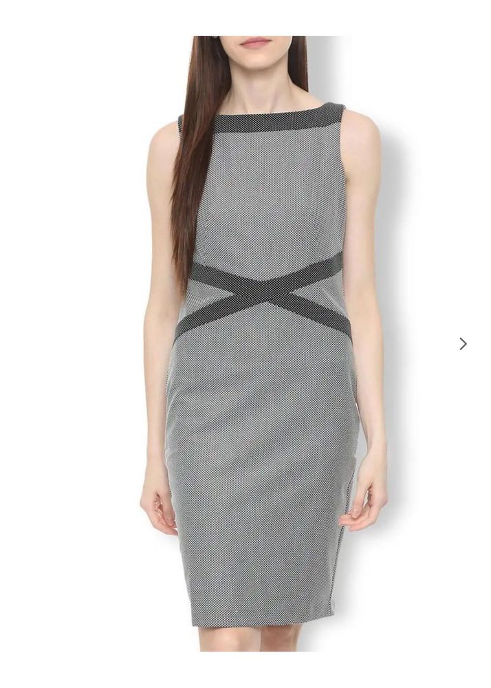 Grey Van Heusen Formal Dress