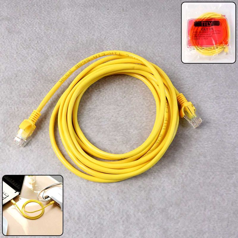 High-Speed Ethernet LAN Network Cable (3 Meter)