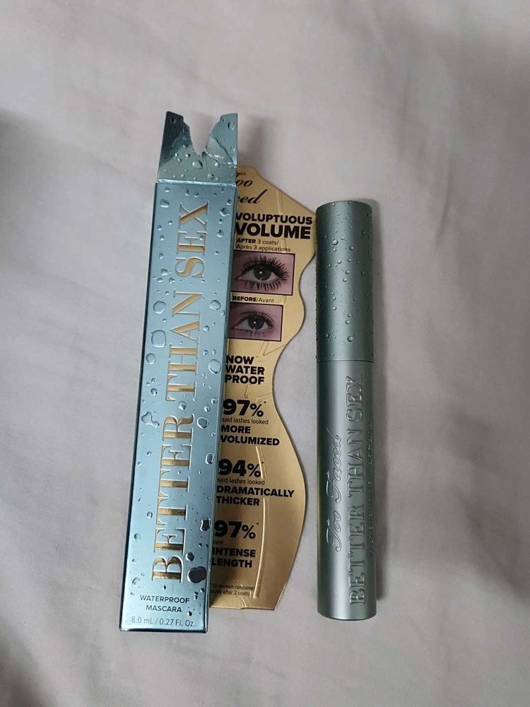 Too Faced Better Than Sex Waterproof Mascara