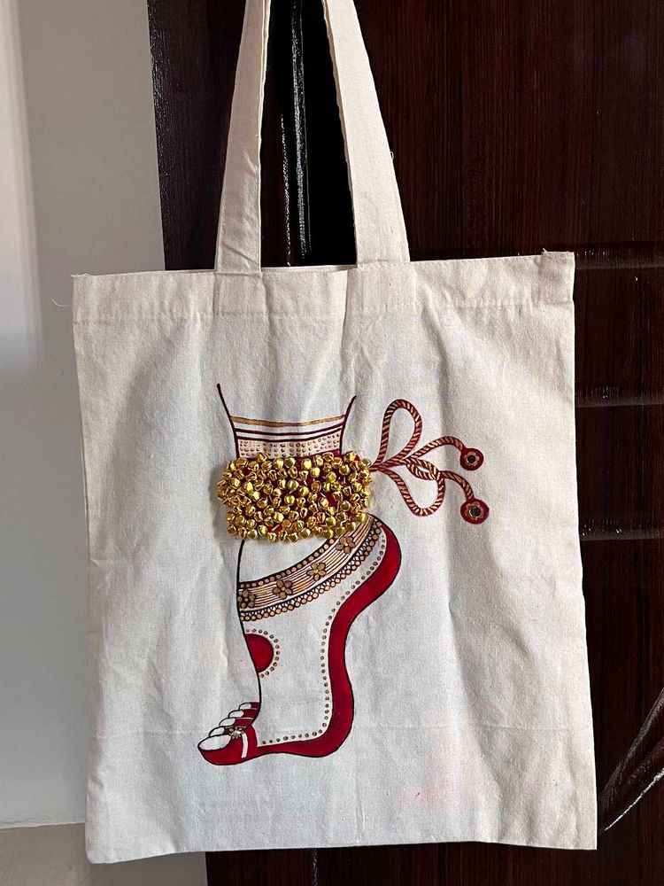 Ghungroo tote bag