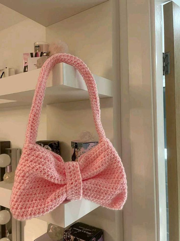 Crochet Bow Bag