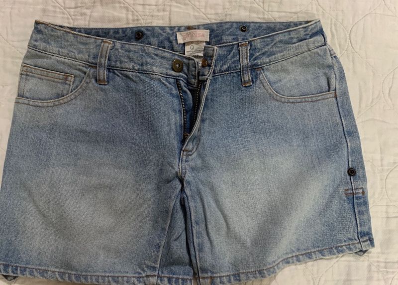 Light Wash Denim Shorts