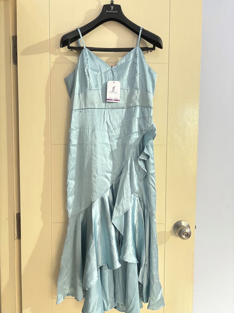 Satin Dress In Size L