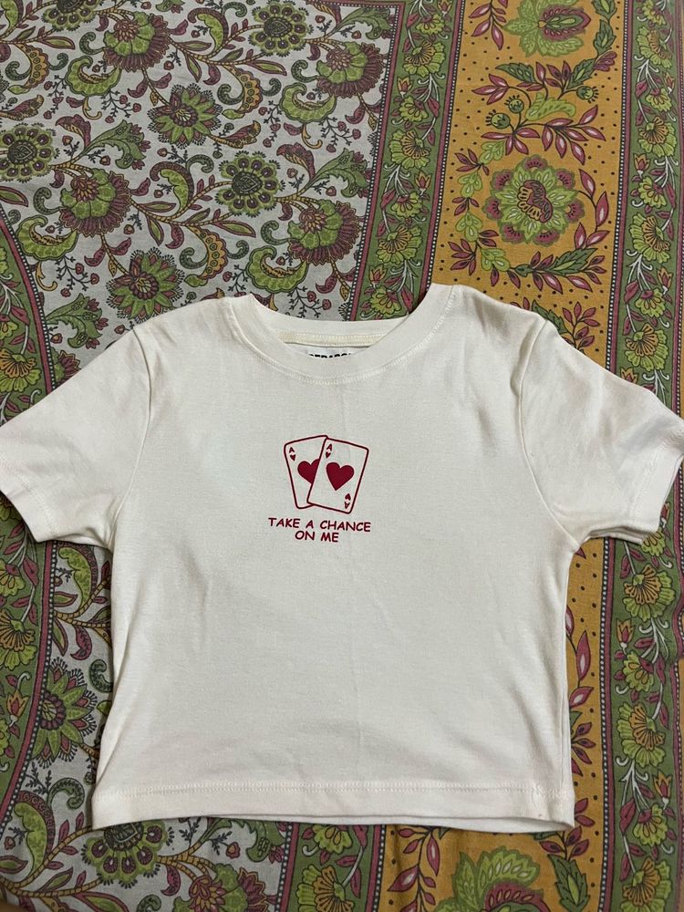 Cream Graphic Tee