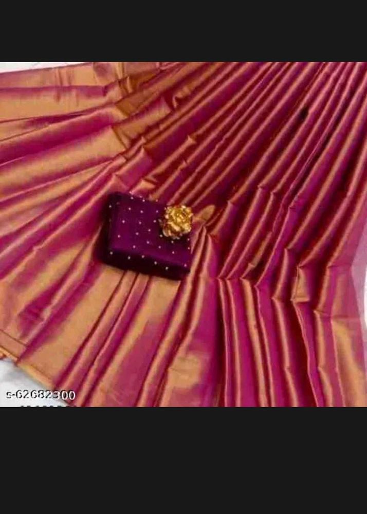 Elegant Silk Blend Saree
