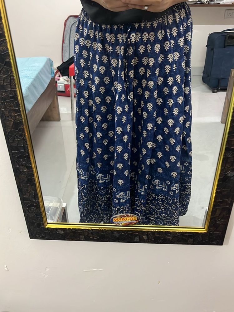 Women Long Printed Skirt
