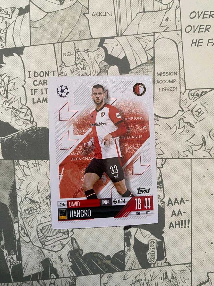 HANCKO Match Attax Base Card