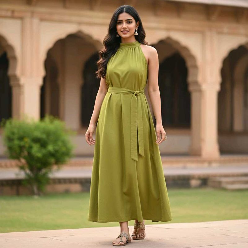 Yellow Maxi Sundress