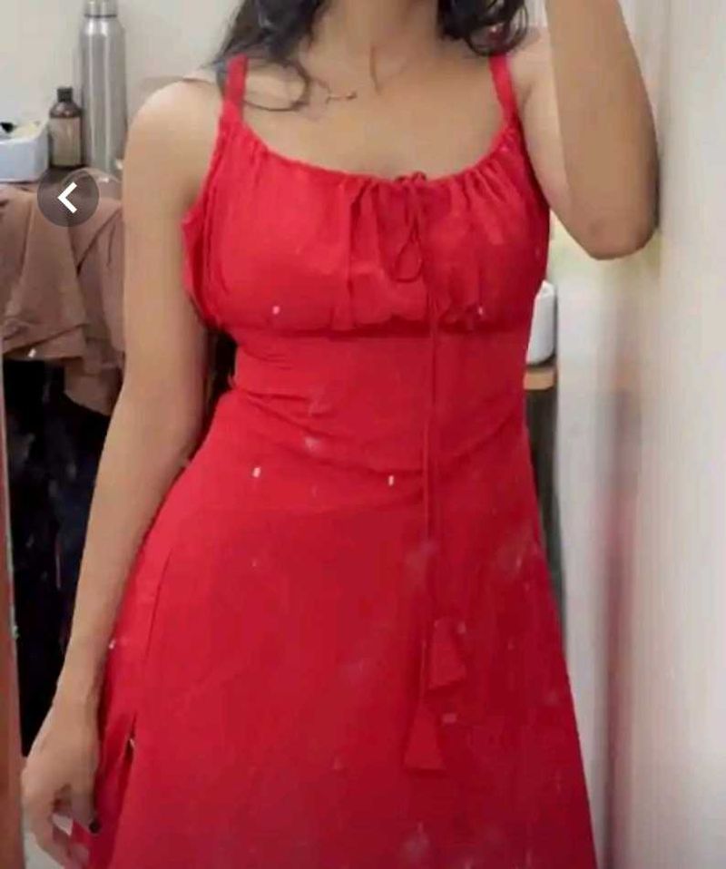 Corset red Dress BRAND NEW.