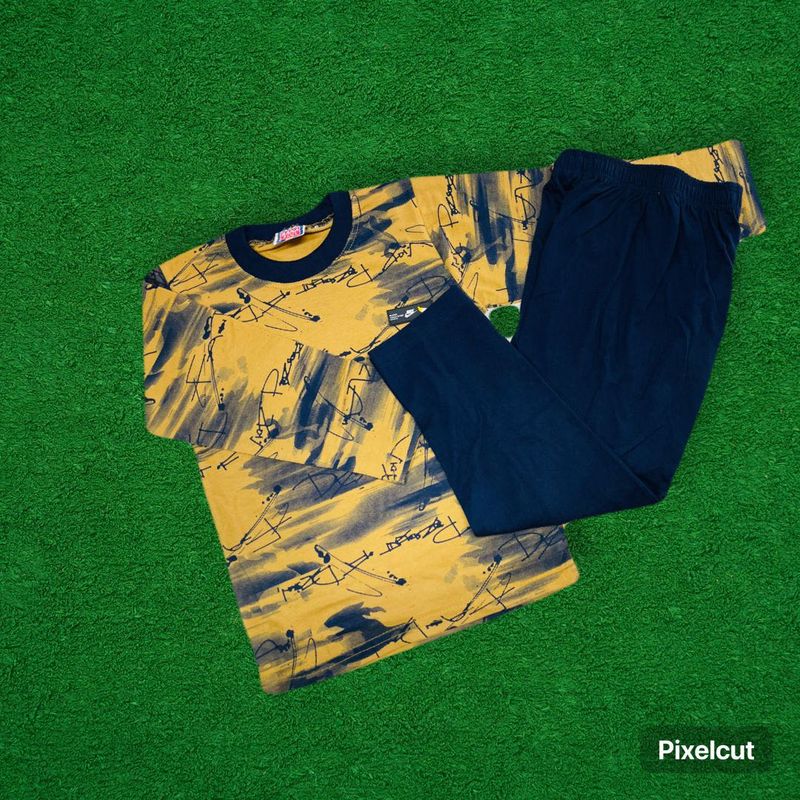 Boys' Printed T-shirt &amp; Pants Set