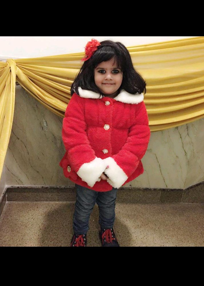 Baby Girl Soft Furr Jacket