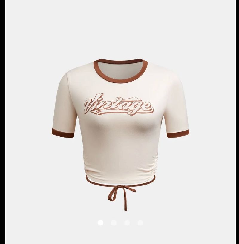 Vintage Style Crop Top