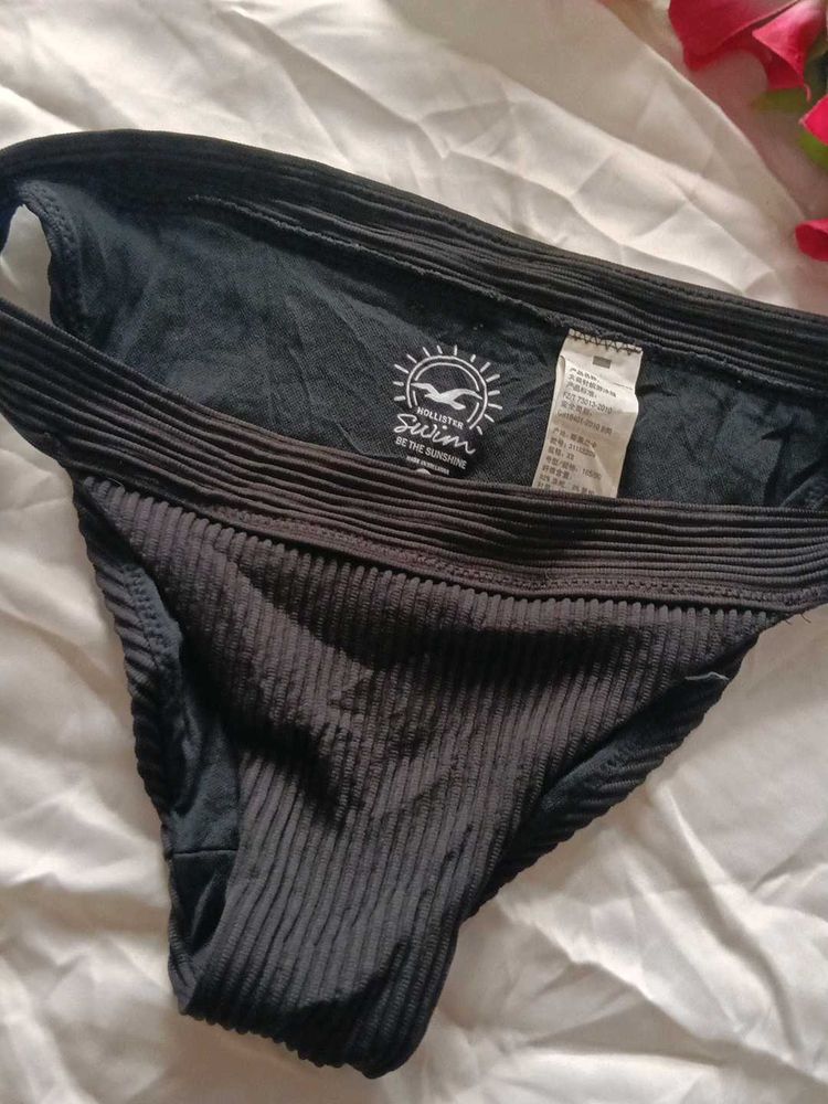 🖤🇬🇵Hollister Swim Ribbed Bikini Bottom