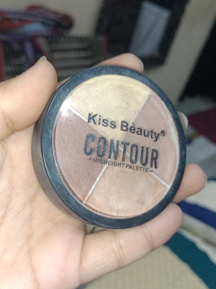 Kiss Beauty Contour Highlight Palette
