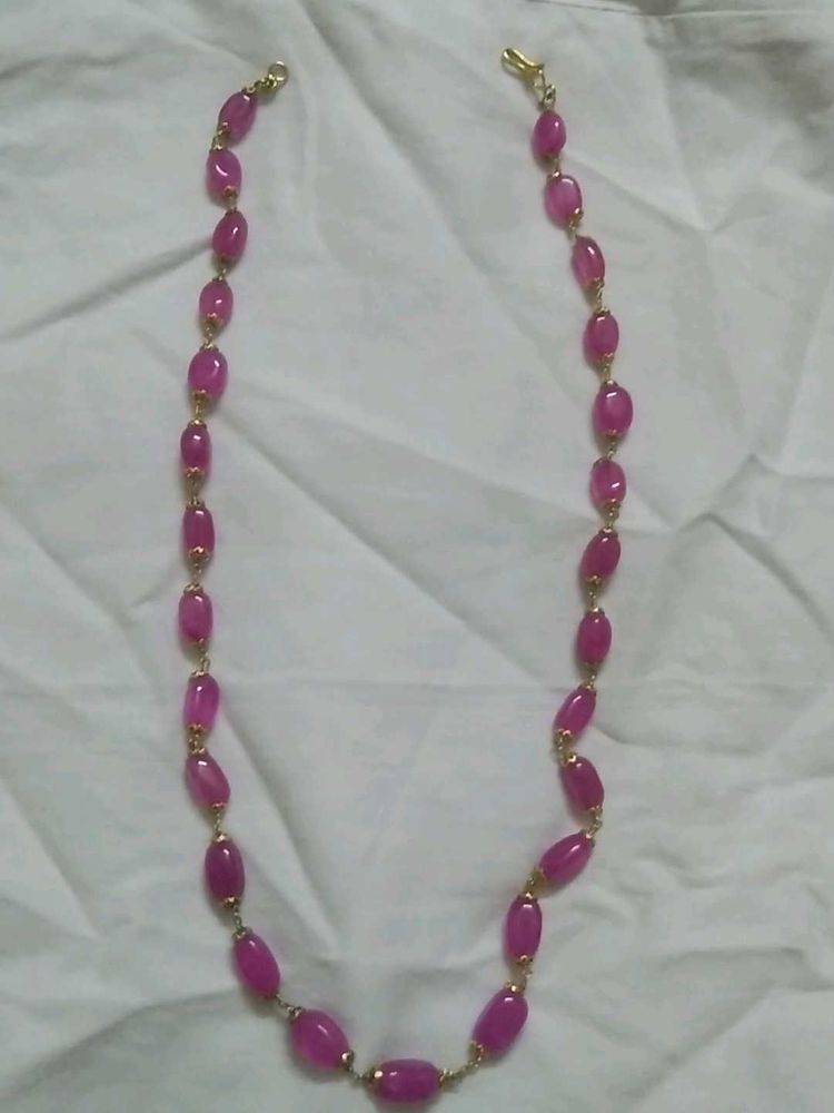 glass beads necklace 💕