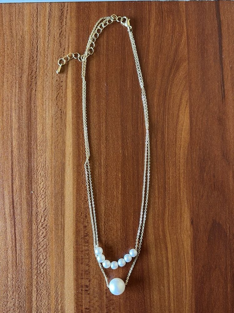 Layered Pearl Necklace