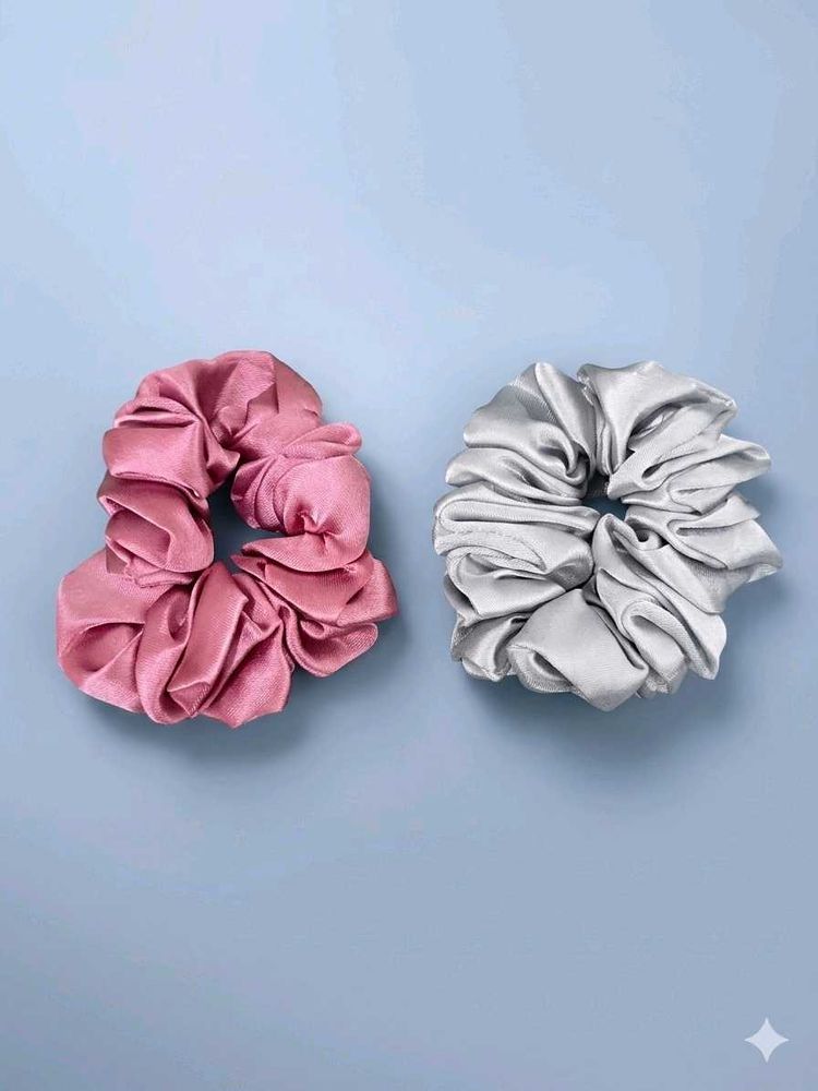 Satin Scrunchie Set