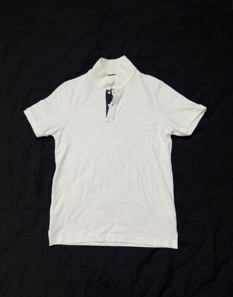 Men's White Premium Polo T-Shirt