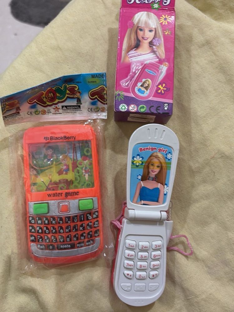 Vintage Toy Mobile Phones Bundle