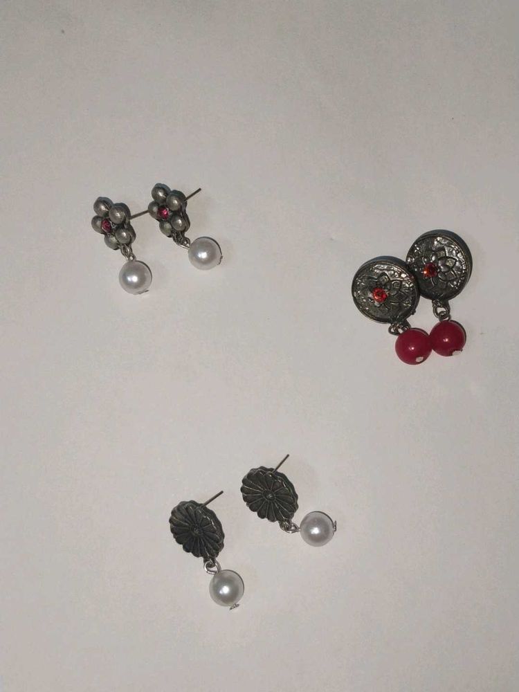Set of 3 Earrings