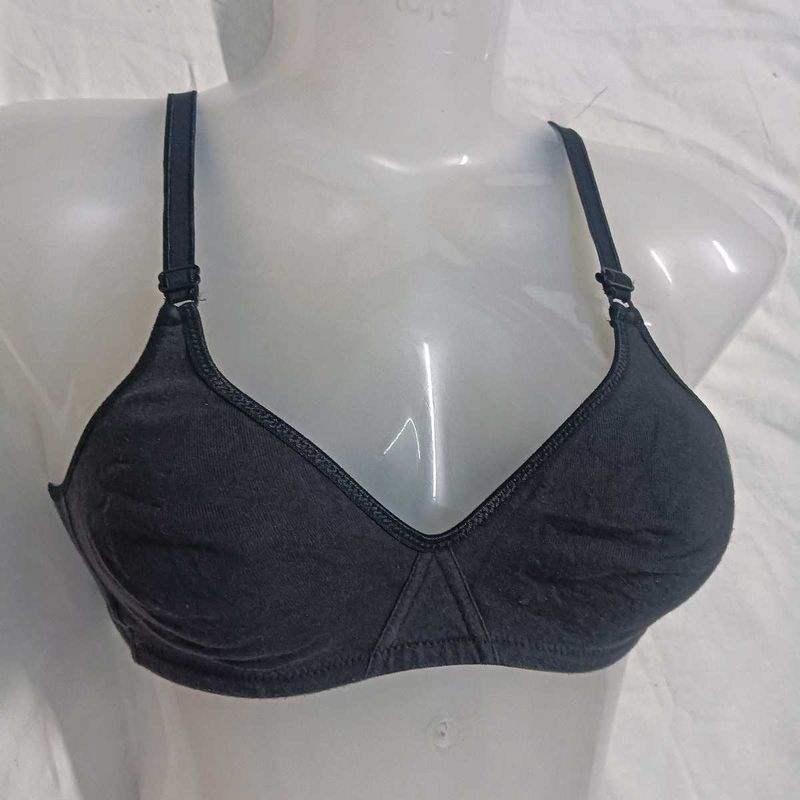 Comfortable 🪔 Dark Grey Bra