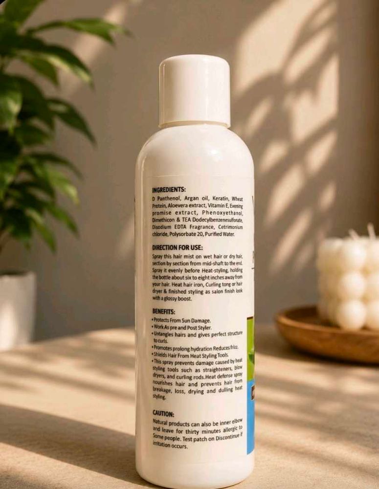 White Bon Hair Heat Protector Serum
