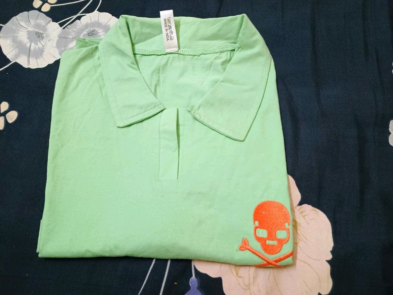 New Green Oversized T-shirt