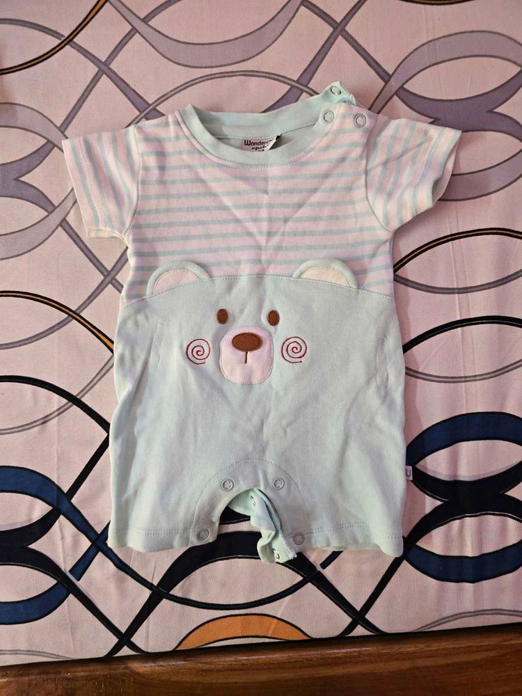 Cute Bear Baby Romper