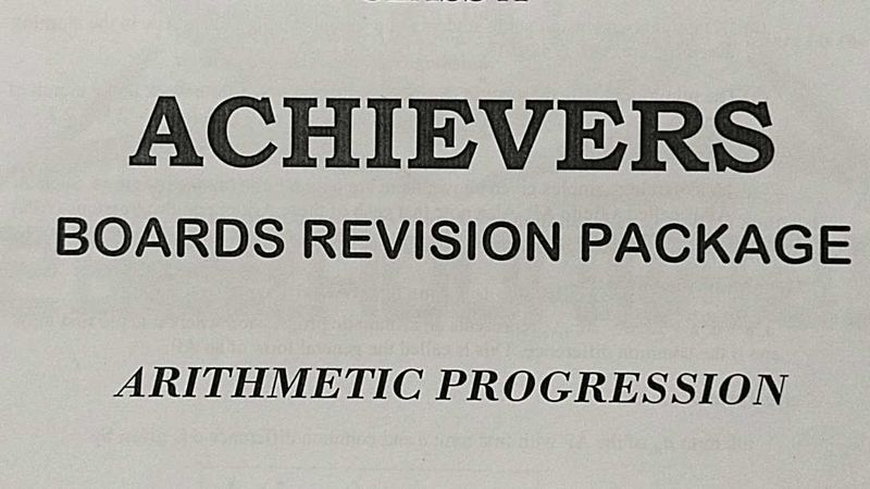 Class 10 Mathematics