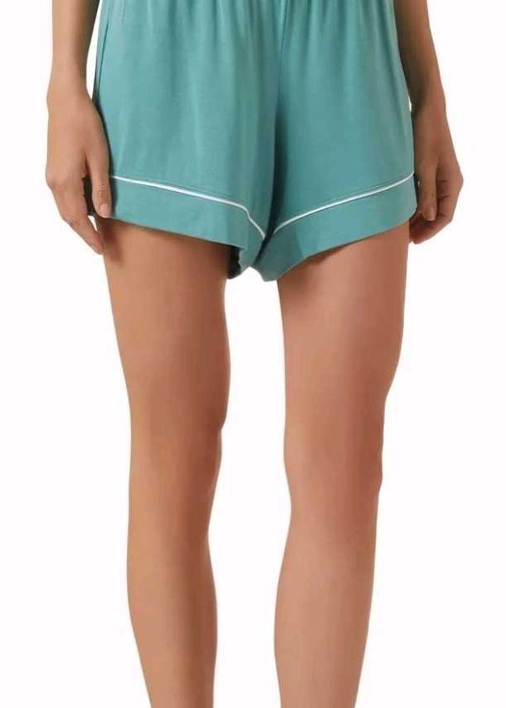 Comfortable Teal Pajama Shorts