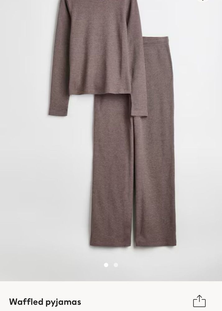 H&amp;M Waffled Laungewear Set