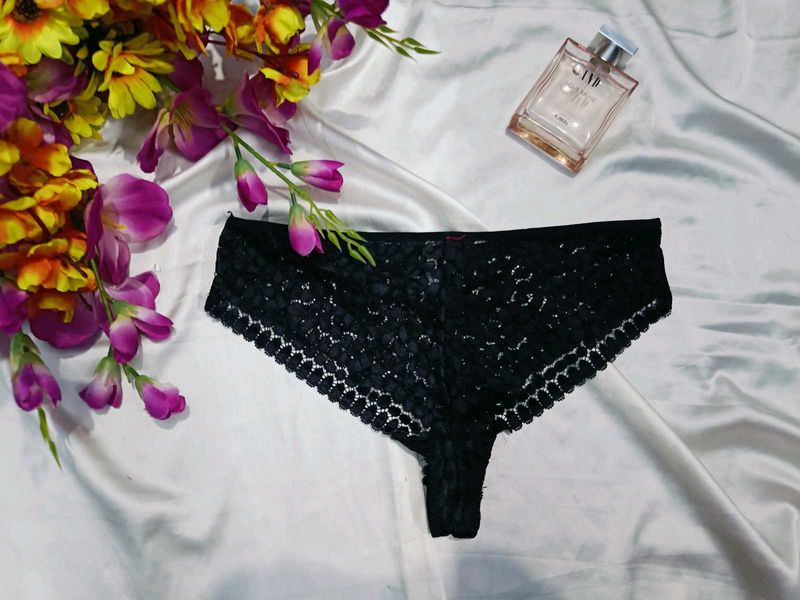 🇳🇿💫🎀Elegant Black Lace Briefs