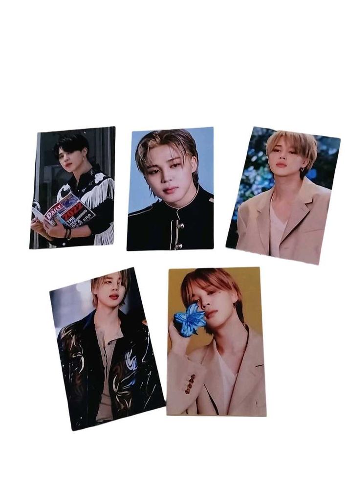 Jimin 🐥 Bias Pack (Set of 5 Photocards)