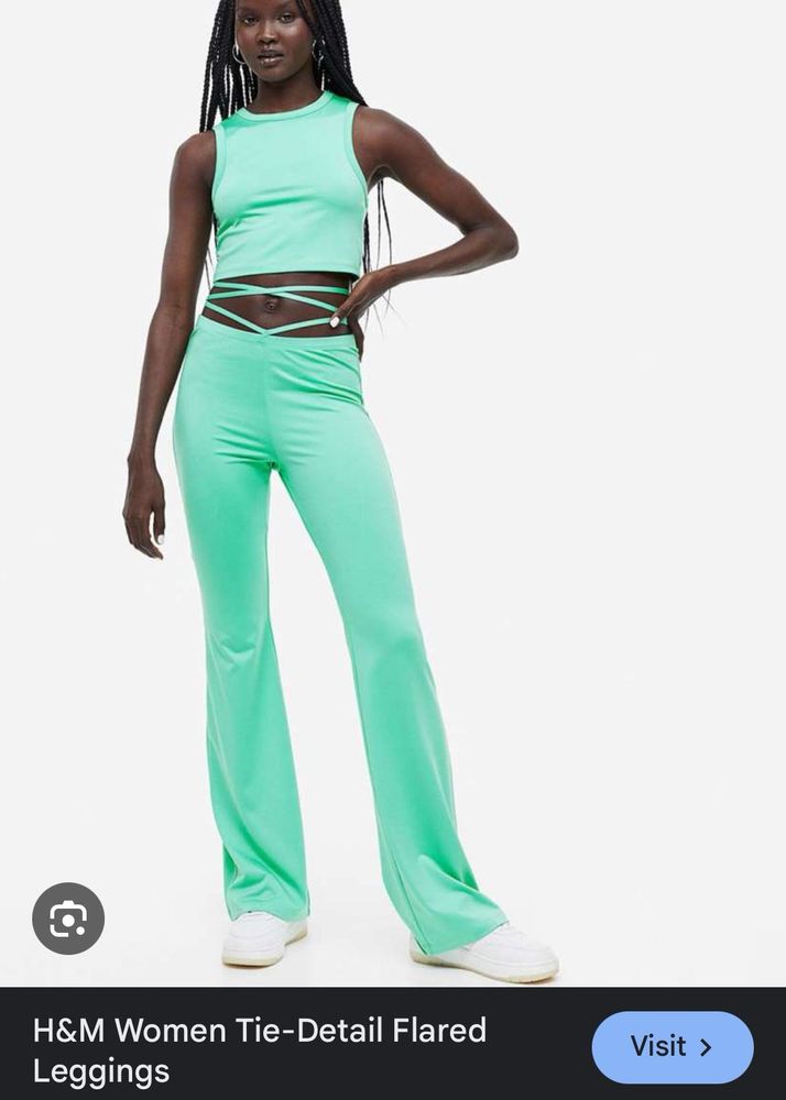 H&amp;M Top and Flared Leggings