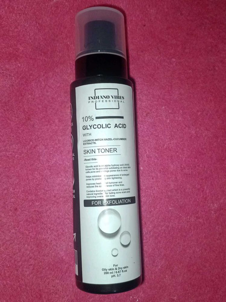 Indiano Vibes Glycolic Acid Skin Toner