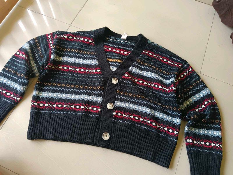 Cozy Fair Isle Cardigan