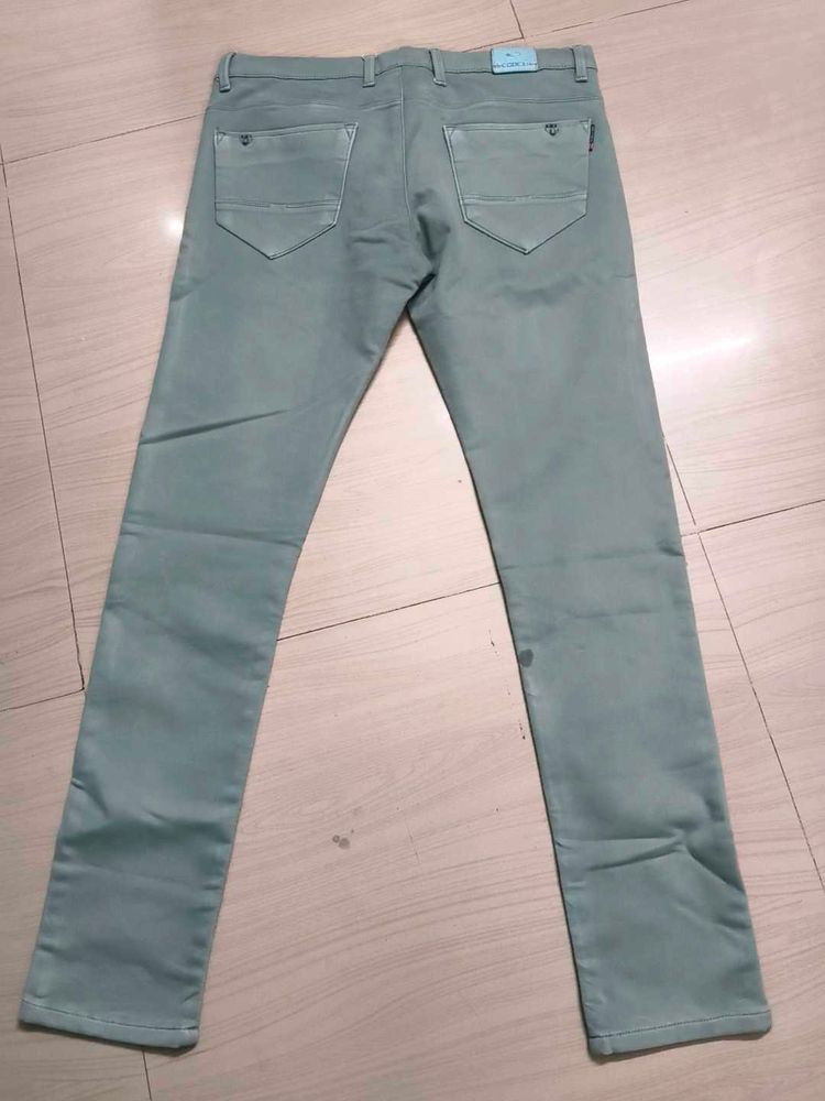 Men's Light Blue Casual Pants