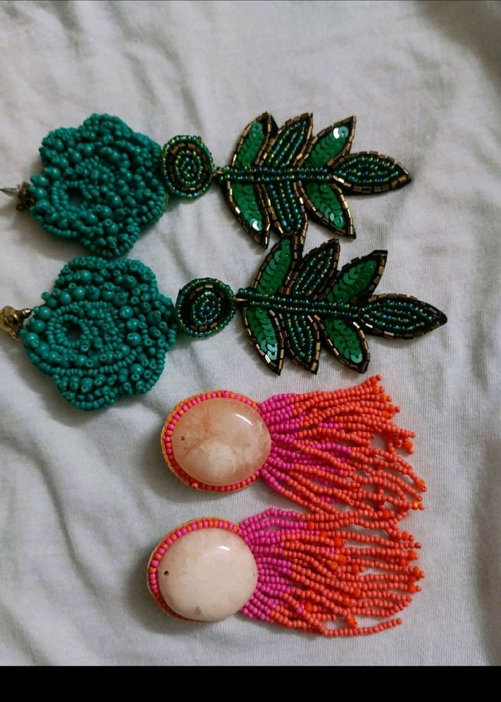 Colorful Earrings Combo 3