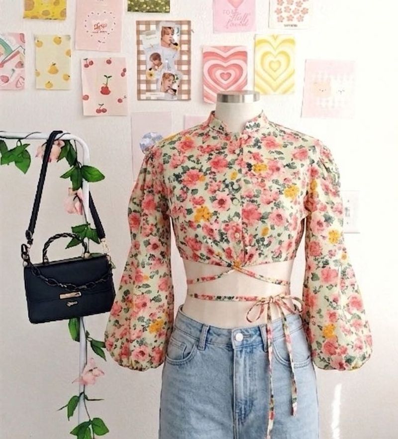 Floral Crop Top