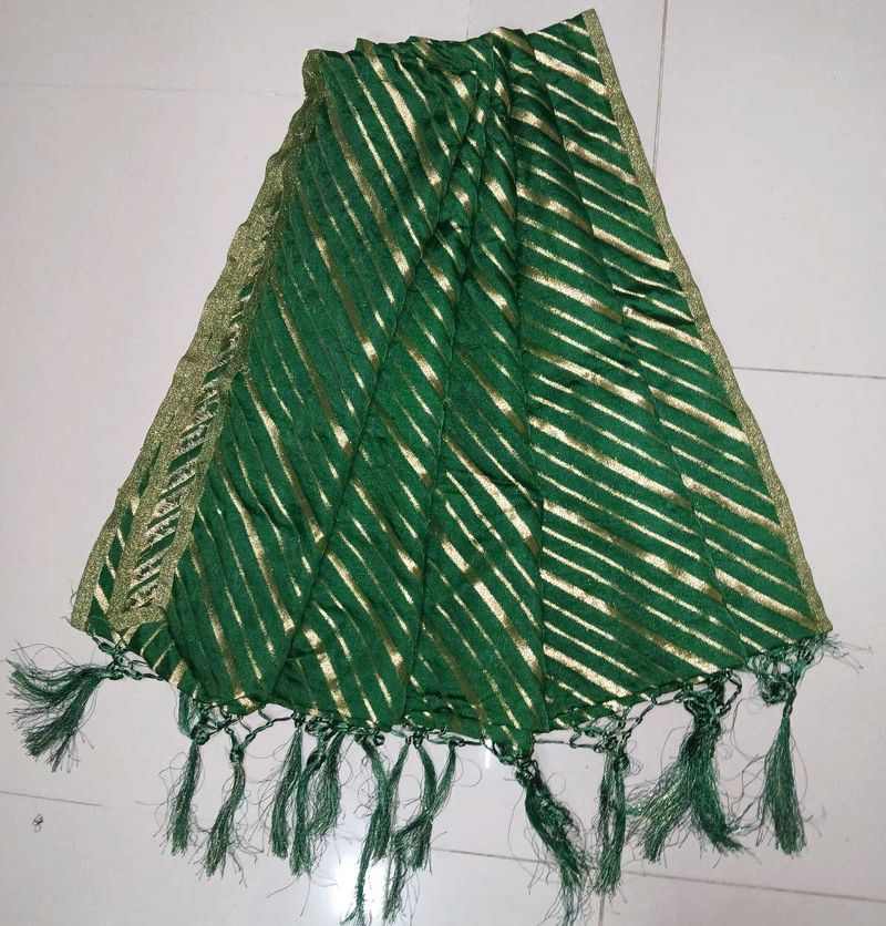 Green and Golden Dupatta😍😍