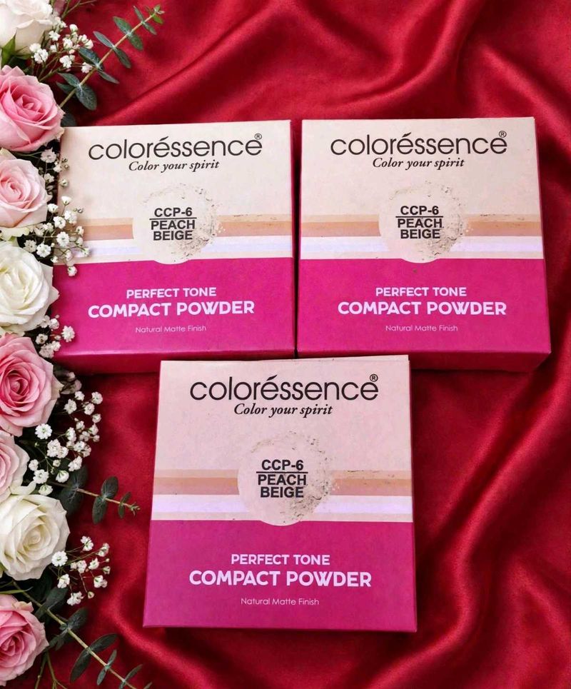 Pack of 5 Coloressence Perfect Tone Compact Powder
