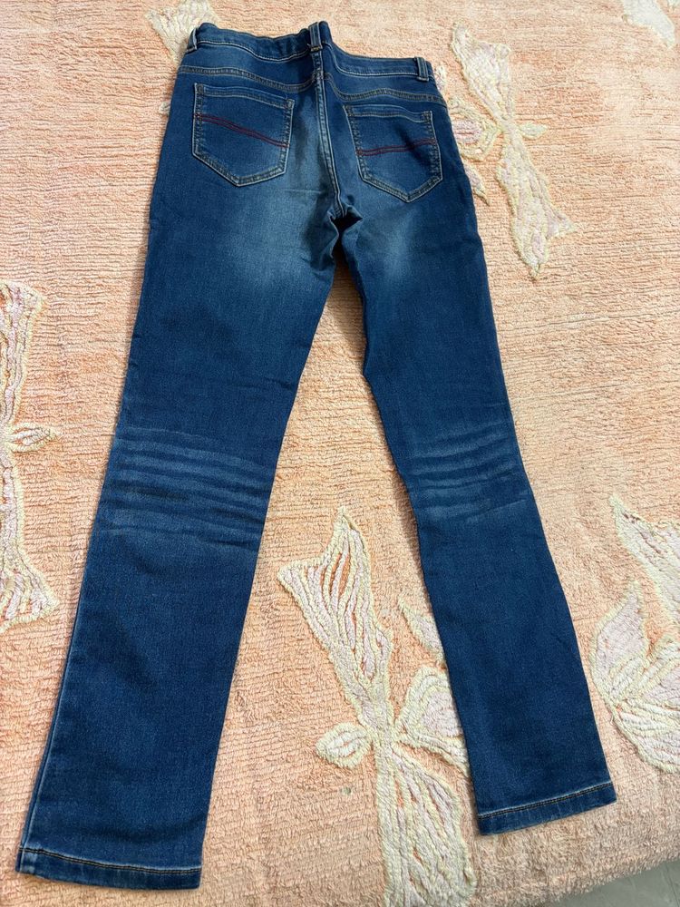 Dark Wash Denim Jeans