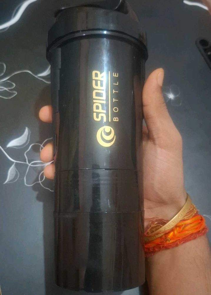 Spider Bottle Gym Shaker (500ml)