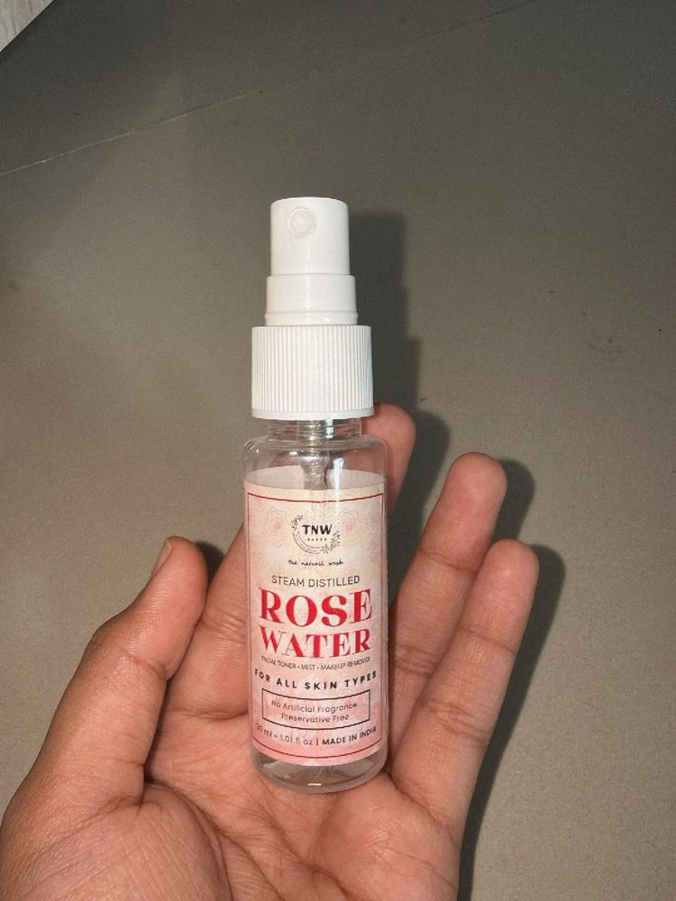 Steam Distilled Rose Water Spray