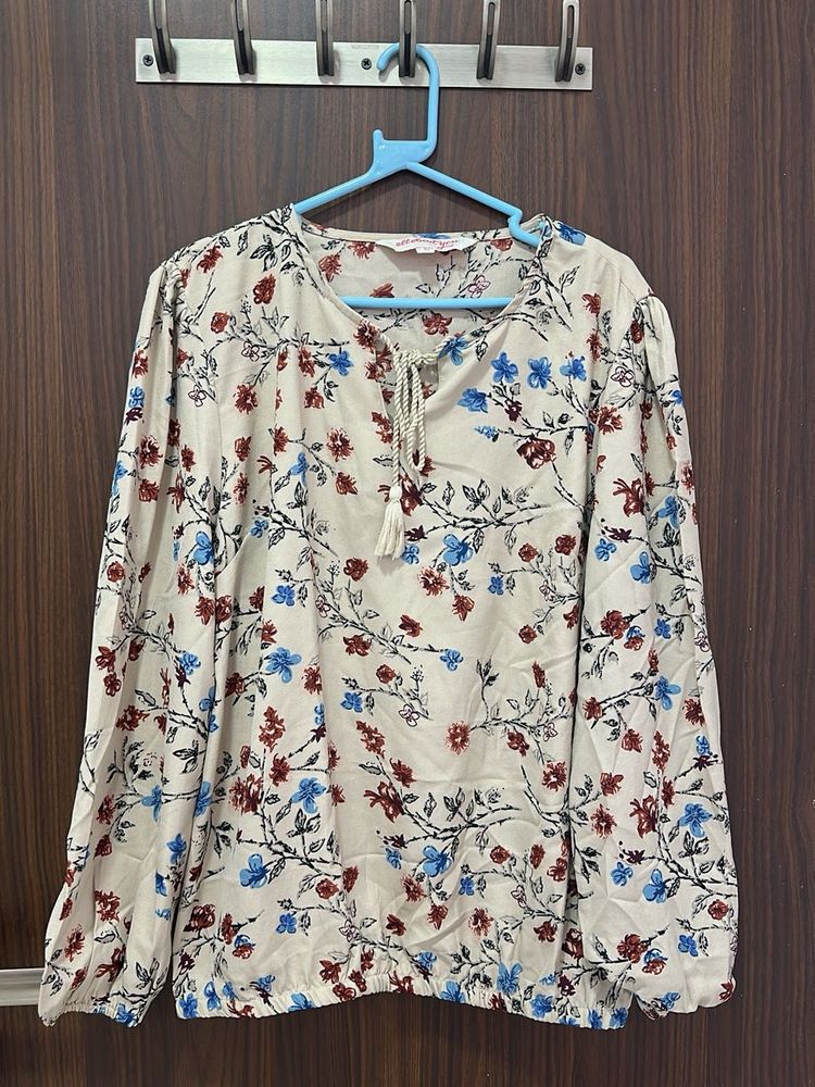 Floral Print Top