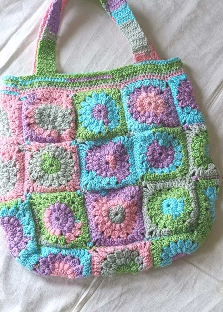 Handmade Crochet Tote Bag